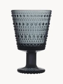 Copas De Vino|Vajillas Completas>iittala Copas de vino Kastehelmi, 2 uds. Gris oscuro transparente