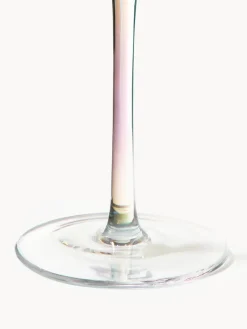 Copas De Vino|Vajillas Completas></noscript>Westwing Collection Copas de vino sopladas con relieve y brillo nacarino Juno, 4 uds.