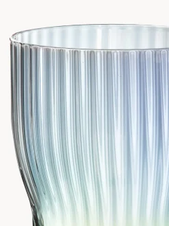 Copas De Vino|Vajillas Completas></noscript>Westwing Collection Copas de vino sopladas con relieve y brillo nacarino Juno, 4 uds.