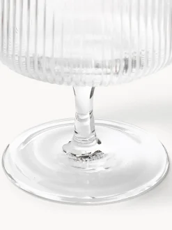 Copas De Vino|Vajillas Completas></noscript>Ferm Living Copas de vino sopladas con relieves Ripple, 2 uds. Transparente brillante