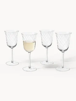 Copas De Vino|Vajillas Completas></noscript>Westwing Collection Copas de vino sopladas Swirl, 4 uds.