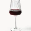 Copas De Vino|Vajillas Completas>Westwing Collection Copas de vino tinto artesanales con relieves Cami, 4 uds.