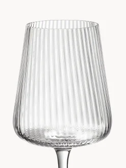 Copas De Vino|Vajillas Completas></noscript>Westwing Collection Copas de vino tinto artesanales con relieves Cami, 4 uds.