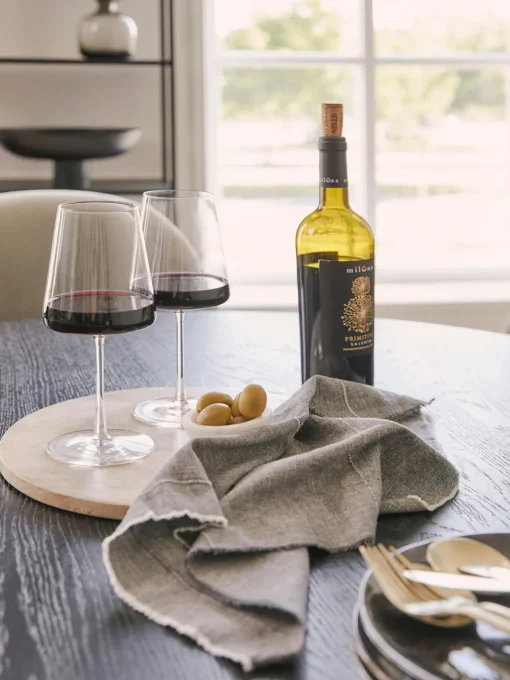 Best Copas de vino tinto de cristal Power, 6 uds. Copas De Vino|Vajillas Completas