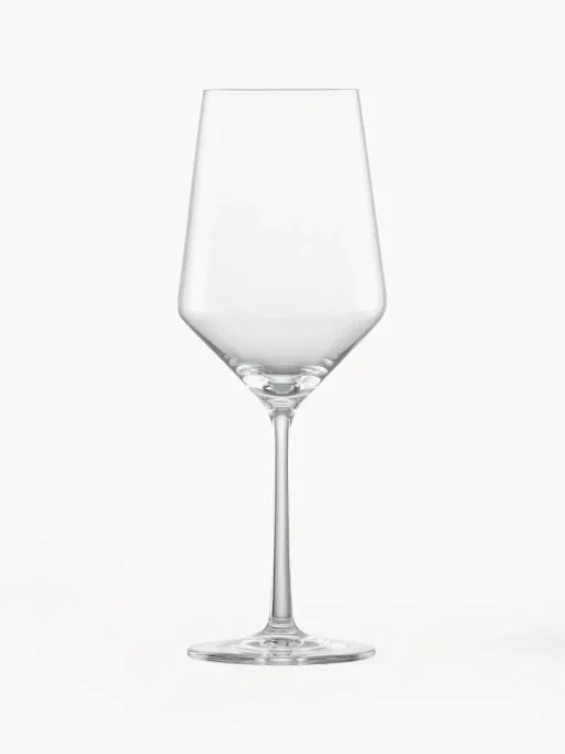 New Copas de vino tinto de cristal Pure, 2 uds. Copas De Vino|Vajillas Completas