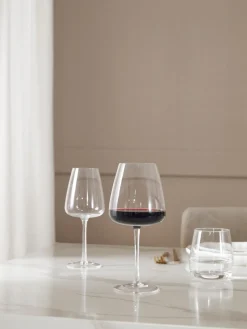Copas de vino tinto sopladas Ellery, 4 uds. Copas De Vino|Vajillas Completas