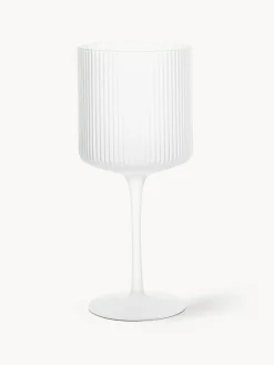 Best Copas de vino tinto sopladas con relieve Ripple, 2 uds. Copas De Vino|Vajillas Completas