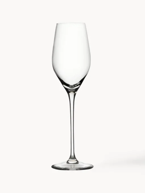 Online Copas flauta de champán de cristal Exquisit, 6 uds. Copas De Champagne|Vajillas Completas