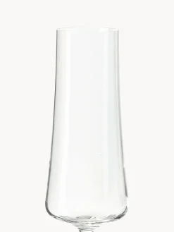 Clearance Copas flauta de champán de cristal Gwenda, 6 uds. Copas De Champagne|Vajillas Completas