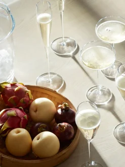 Copas flauta de champán sopladas Savoy, 2 uds. Copas De Champagne|Vajillas Completas