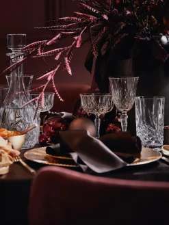 Discount Copas pompadour de champán de cristal con relive Opera, 6 uds. Copas De Champagne|Vajillas Completas