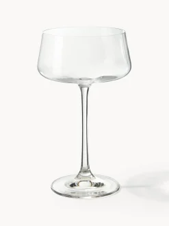 Vajillas Completas|Copas De Champagne>Westwing Collection Copas pompadour de champán de cristal Gwenda, 6 uds.