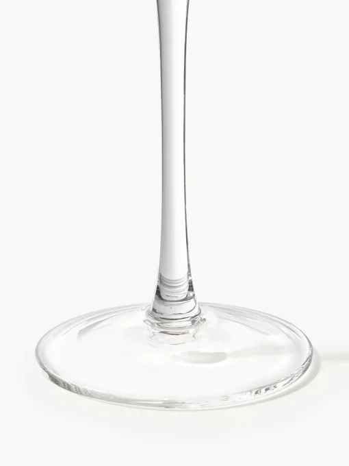 Menaje De Mesa>Westwing Collection Copos de vino soplados Aleo, 4 uds. Transparente