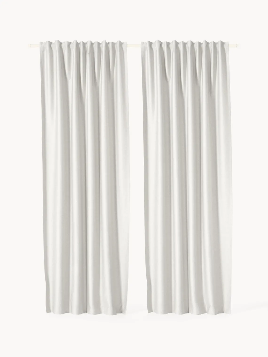 Clearance Cortinas opacas con multibanda Asher, 2 uds. Cortinas Y Visillos|Mantas