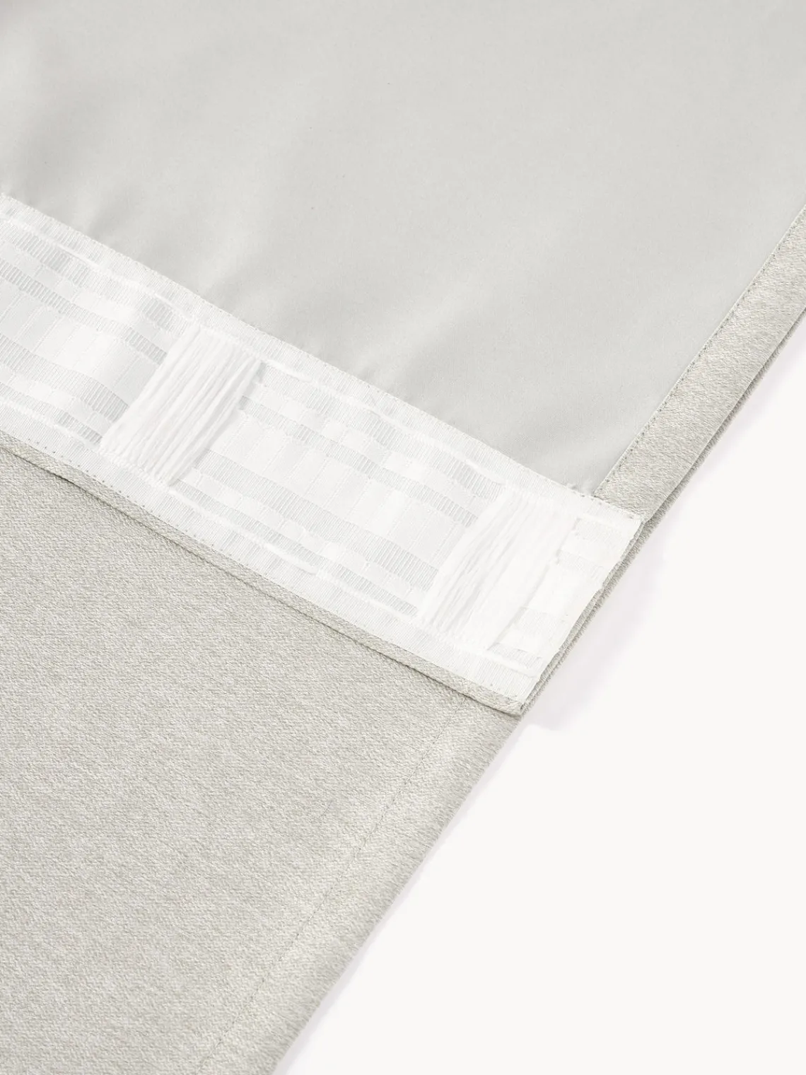 Clearance Cortinas opacas con multibanda Asher, 2 uds. Cortinas Y Visillos|Mantas