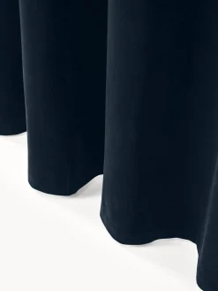 New Cortinas oscurecedoras de terciopelo con ojales Rush, 2 uds. Cortinas Y Visillos|Mantas