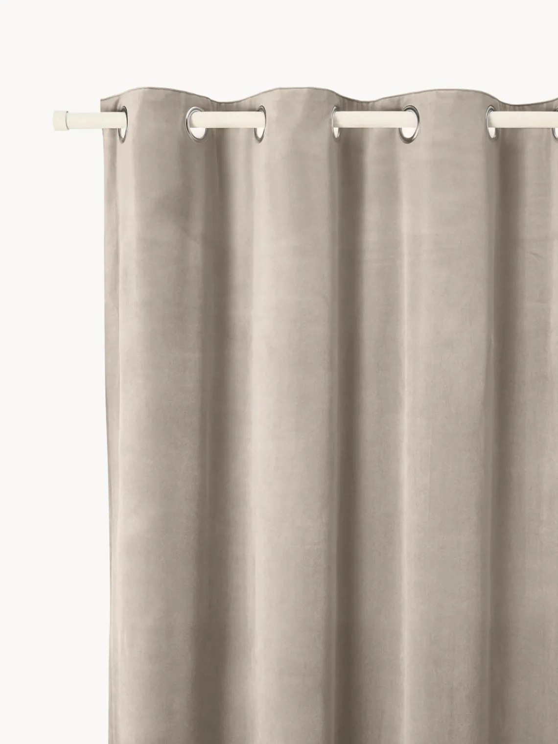 Sale Cortinas oscurecedoras de terciopelo con ojales Rush, 2 uds. Cortinas Y Visillos|Mantas