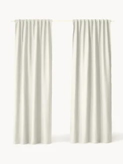 Cortinas Y Visillos|Mantas></noscript>Westwing Collection Cortinas semiopacas con multibanda Jensen, 2 uds. Beige claro