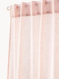 Online Cortinas semitransparente con cinta de lazo Gardine Ibiza, 2 uds. Cortinas Y Visillos|Mantas