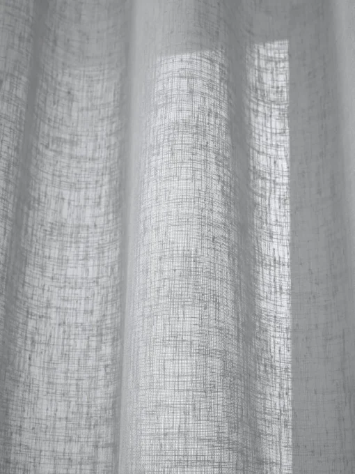 Cortinas Y Visillos|Mantas>Westwing Collection Cortinas semitransparente con cinta de lazo Gardine Ibiza, 2 uds. Gris