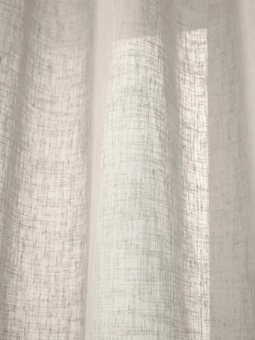 New Cortinas semitransparente con cinta de lazo Gardine Ibiza, 2 uds. Cortinas Y Visillos|Mantas