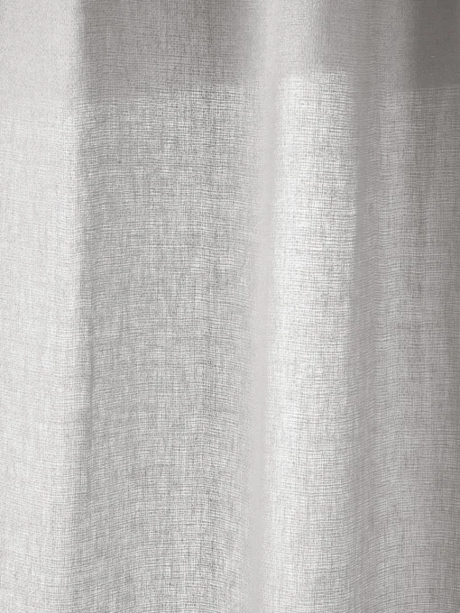 Cortinas Y Visillos|Mantas>Westwing Collection Cortinas semitransparentes con dobladillo Harmony, 2 uds. Gris claro