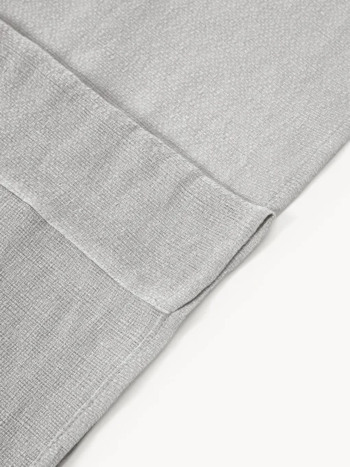 Cortinas Y Visillos|Mantas>Westwing Collection Cortinas semitransparentes con dobladillo Harmony, 2 uds. Gris claro