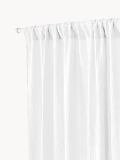 Cortinas Y Visillos|Mantas></noscript>Westwing Collection Cortinas semitransparente de muselina con dobladillo Malvina, 2 uds.
