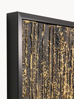 Lienzos|Jarrones></noscript>Kare Design Cuadro en lienzo pintado a mano Abstract Dorado, negro