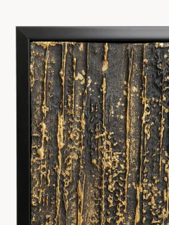 Lienzos|Jarrones></noscript>Kare Design Cuadro en lienzo pintado a mano Abstract Dorado, negro