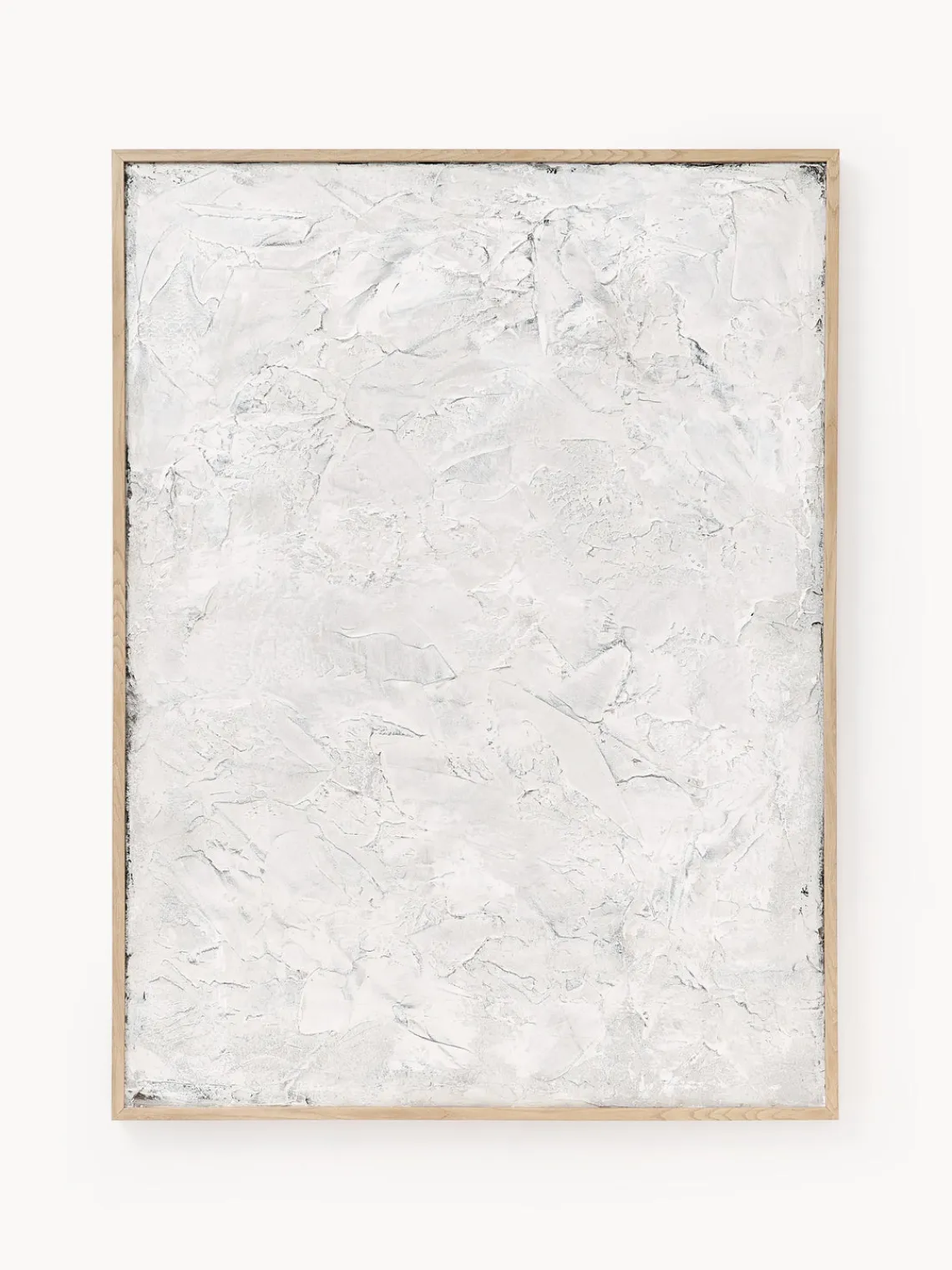 Sale Cuadro en lienzo pintado a mano Simple Living, marco de madera Lienzos|Jarrones