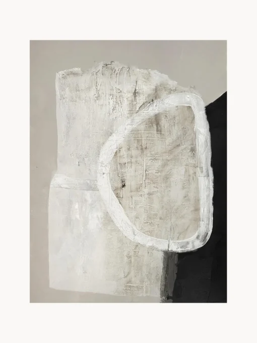 Lienzos|Jarrones>Malerifabrikken Cuadro en lienzo pintado a mano White Stone