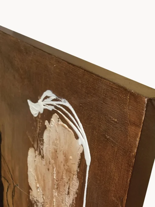 Cuadro en lienzo pintado a mano Rust Lienzos|Jarrones