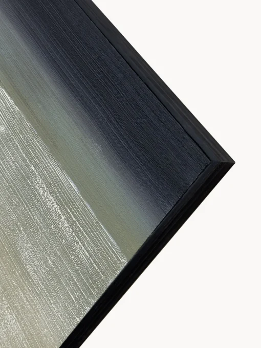 Clearance Cuadro en lienzo pintado a mano Kubrick, marco de madera Lienzos|Jarrones