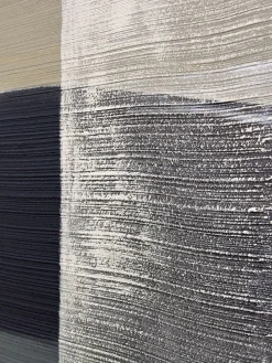 Clearance Cuadro en lienzo pintado a mano Kubrick, marco de madera Lienzos|Jarrones