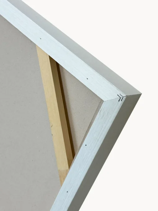 Lienzos|Decoración De Pared>Agave Cuadro en lienzo pintado a mano Upside, marco de madera