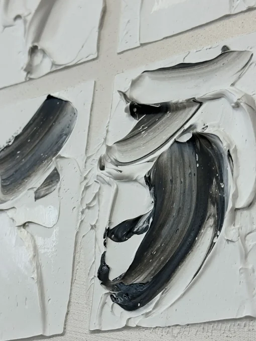 Lienzos|Jarrones>Agave Cuadro en lienzo pintado a mano Peirce, marco de madera