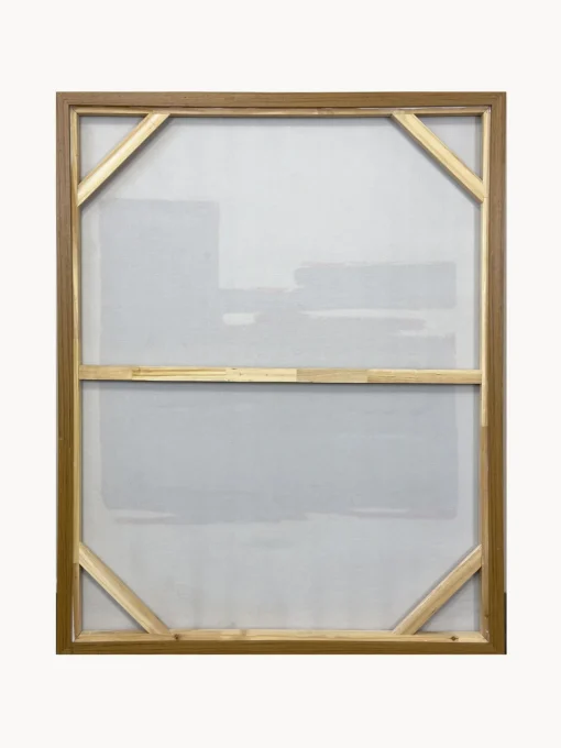 Lienzos|Jarrones>Agave Cuadro en lienzo pintado a mano Racing Red, marco de madera