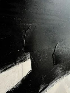 Lienzos|Jarrones></noscript>Agave Cuadro en lienzo pintado a mano con marco de madera Omaggio A Kline