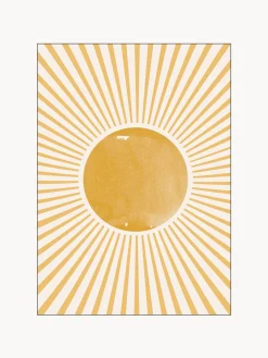 Outlet Cuadro enmarcado Boho Sun Pósters|Jarrones