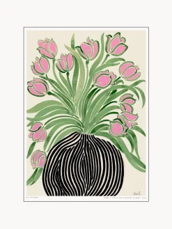 Online Cuadro enmarcado Tulips 1 Pósters|Jarrones