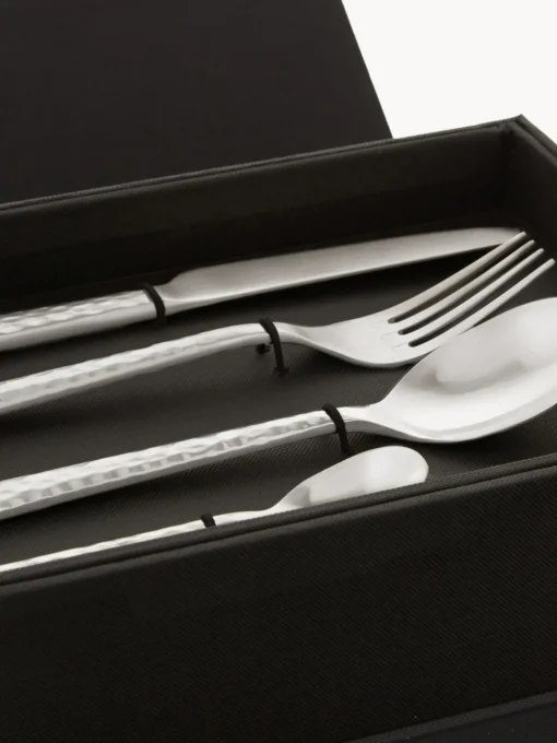 Juego De Cubiertos|Vajillas Completas>Broste Copenhagen Cubertería cepillada mate Hune, 4 comensales (16 pzas.)