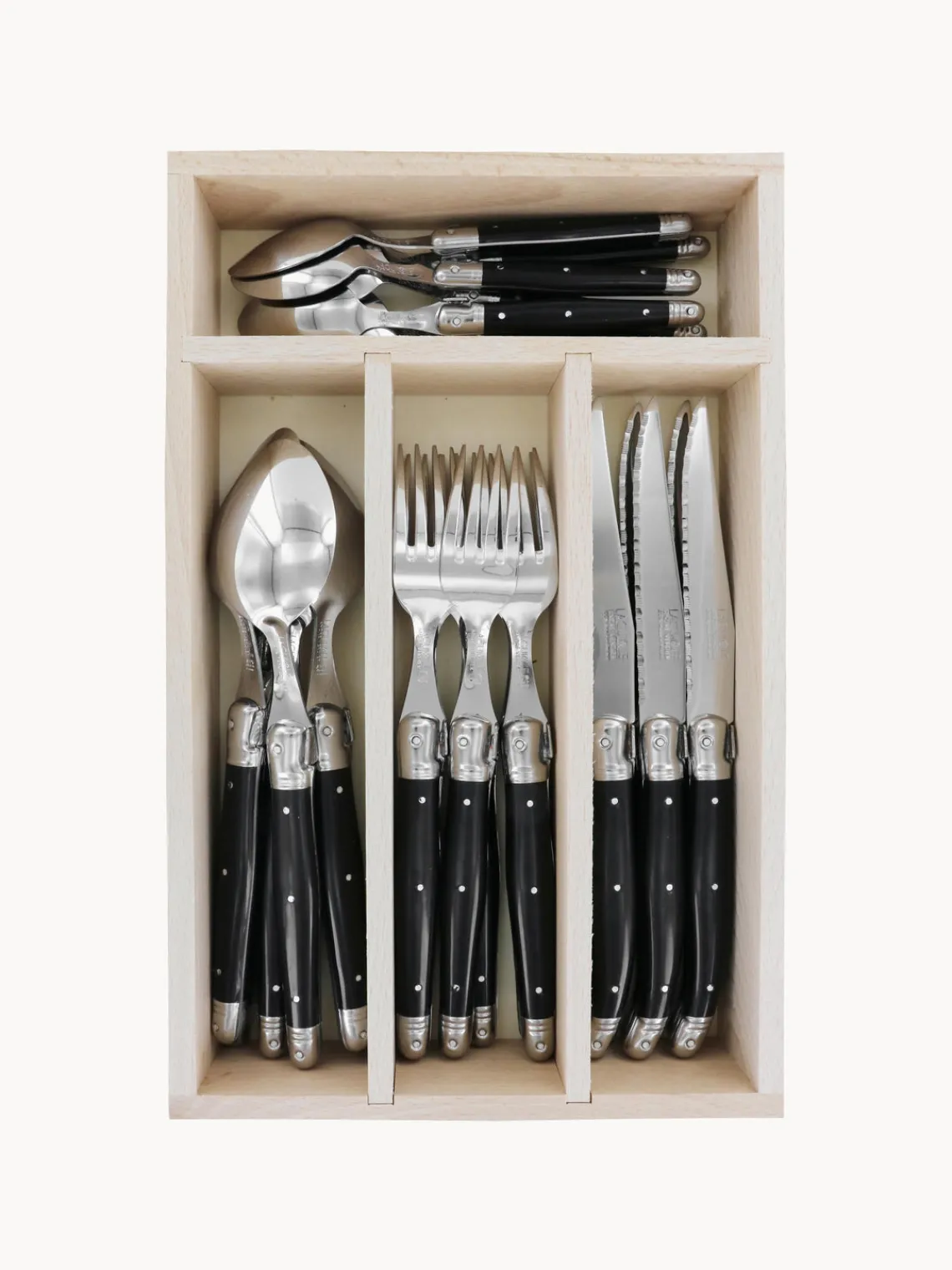 Cubertería pulida Debutant, 6 comensales (24 pzas.) Juego De Cubiertos|Vajillas Completas