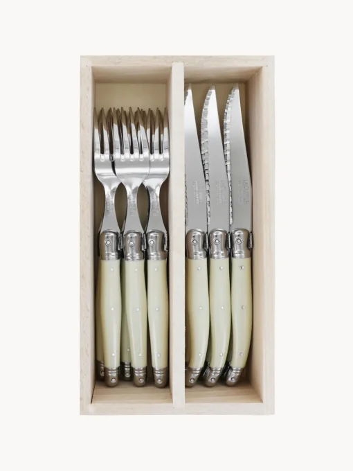 Sale Cubertería pulida Debutant, 6 comensales (12 pzas.) Cuchillos De Cocina Y Bloques|Cuchillos De Cocina