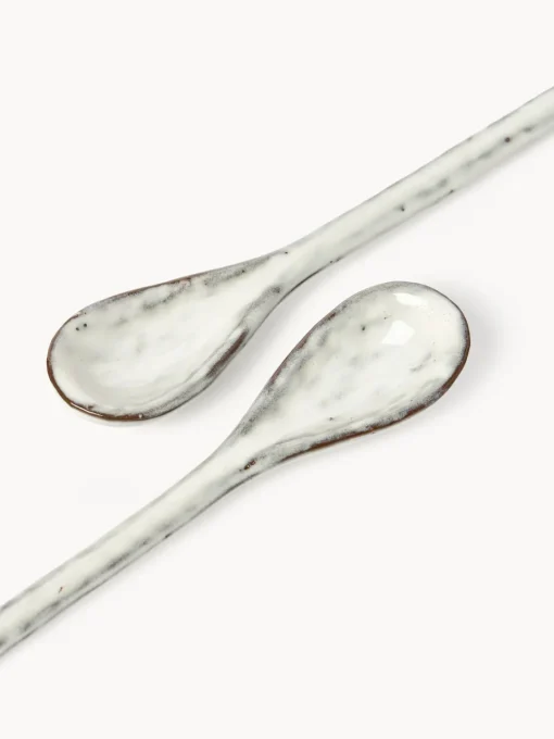 Cucharitas artesanales , 2 uds. Juego De Cubiertos|Vajillas Completas