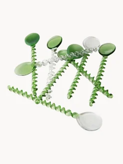 Cubiertos Individuales|Juego De Cubiertos></noscript>HKLIVING Cucharitas de vidrio Emeralds, 4 uds.