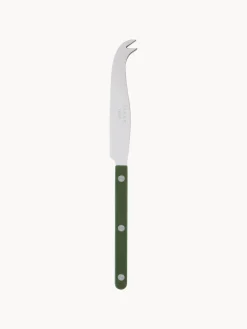 Cuchillos De Cocina Y Bloques|Cuchillos De Queso>Sabre Paris Cuchillo de queso de acero inoxidable Bistrot Verde oscuro, plateado