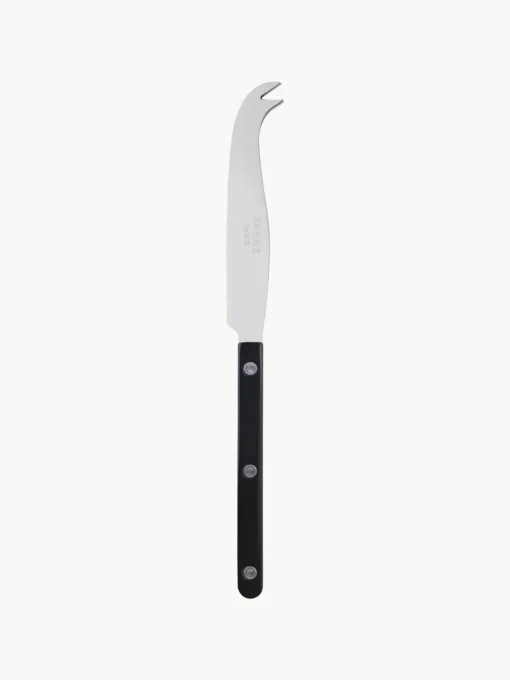 Cuchillos De Cocina Y Bloques|Cuchillos De Queso>Sabre Paris Cuchillo de queso de acero inoxidable Bistrot Negro, plateado