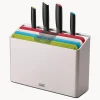Cuchillos de cocina y tablas de cortar con soporte Folio Icon Plus, 9 pzas. Tablas De Cortar|Utensilios De Cocina