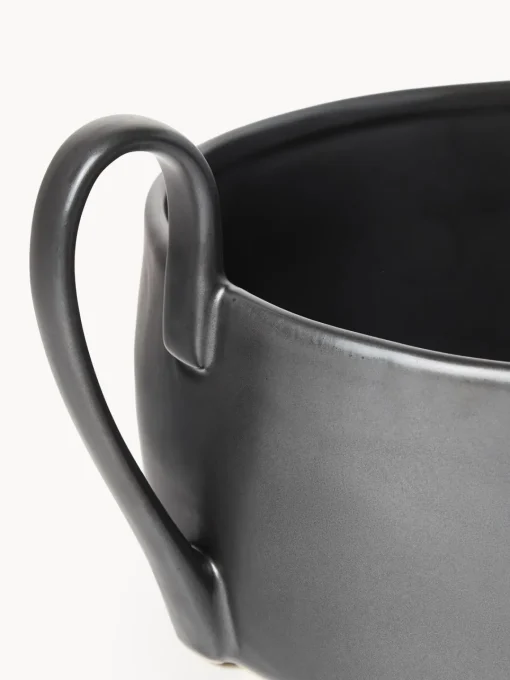 Cuencos Y Platos De Servir|Vajillas Completas>Ferm Living Cuenco de cerámica Flow Negro
